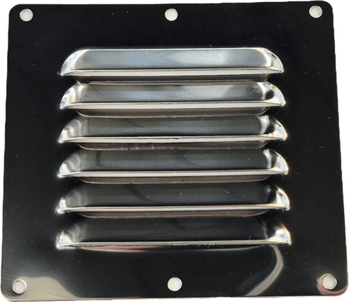 Talamex Ventilatierooster RVS 114 x 127 mm