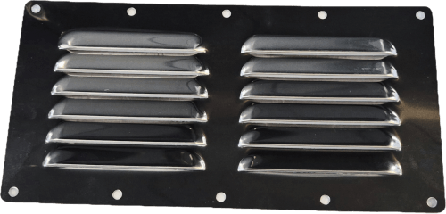 Talamex Ventilatierooster RVS 232 x 128 mm