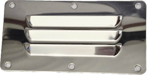 Talamex Ventilatierooster RVS 63 x 127 mm