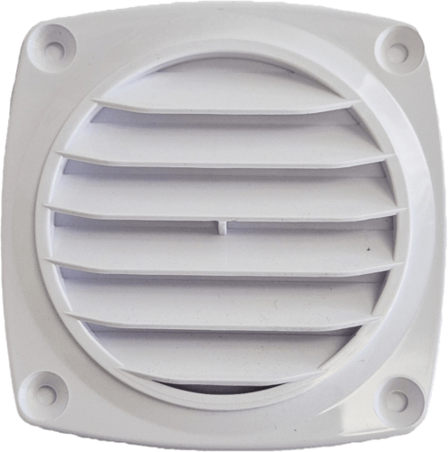 Talamex Ventilatierooster wit 94 x 94 mm