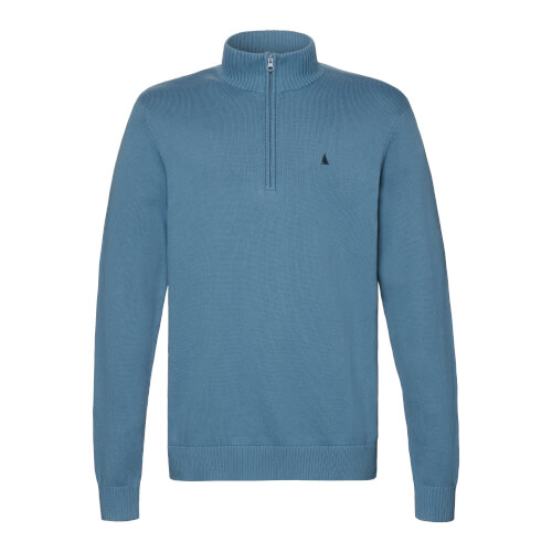 Musto 85082 Original 1/4 Zip Neck Knit storm