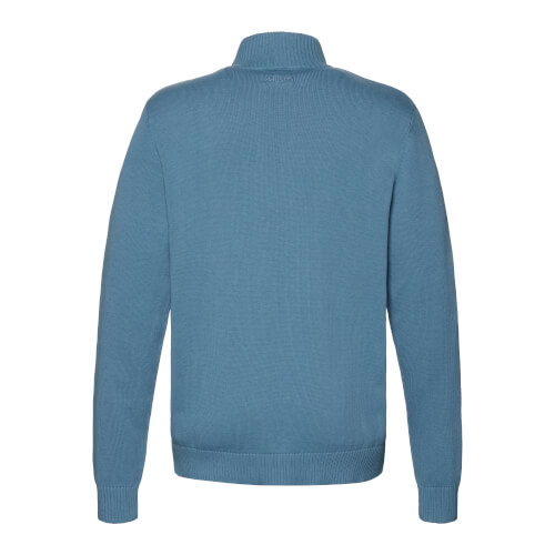 Musto 85082 Original 1/4 Zip Neck Knit storm
