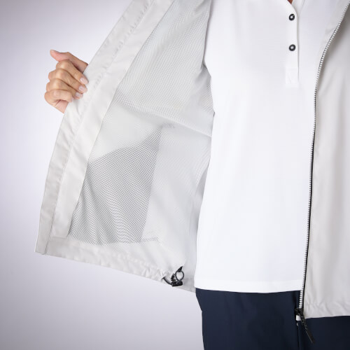 Musto Evolution 84219 Women Windproof Crew Jacket platinum