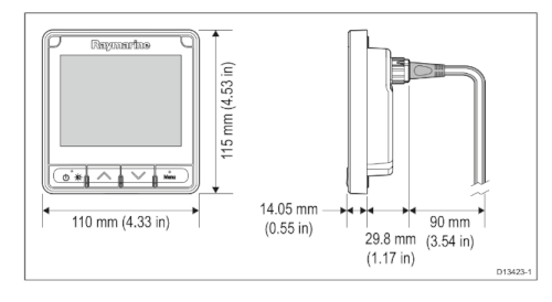 Raymarine i70s multifunctioneel instrument