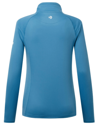 Gill UV009 Women UV Tec Zip Tee Long Sleeve seascape