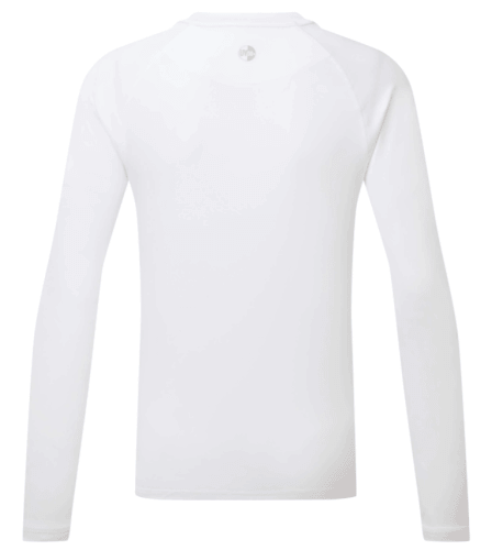 Gill UV011J Junior UV Tec Long Sleeve Tee white