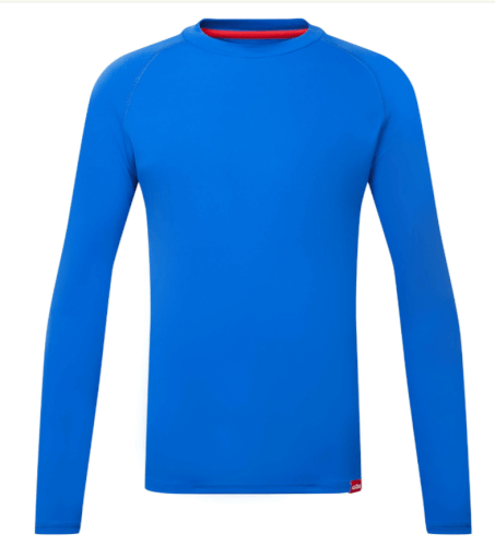 Gill UV011J Junior UV Tec Long Sleeve Tee tidal blue