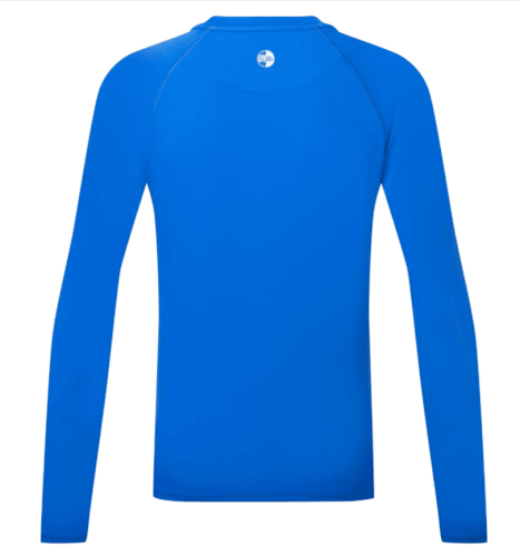 Gill UV011J Junior UV Tec Long Sleeve Tee tidal blue