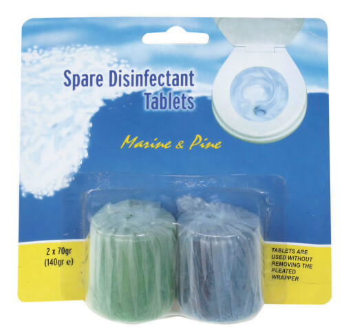 Tabletten voor DSRU toilet desinfectie dispenser