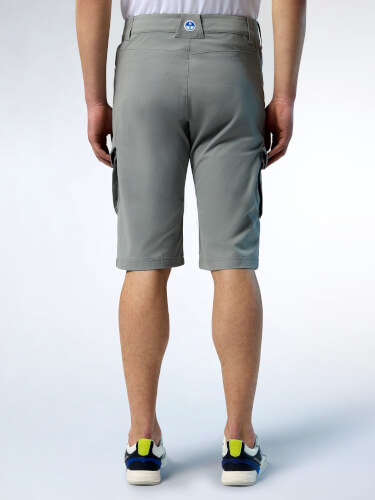 North Sails Men Trimmers Fast Dry Bermuda Shorts titanium