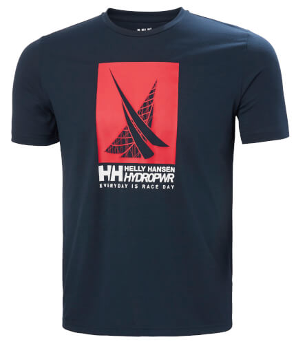Helly Hansen 34419 HP Race Graphic T-shirt navy